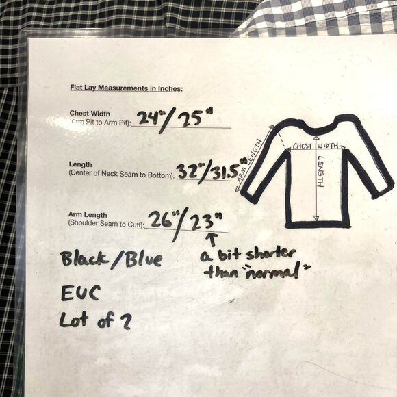 Lot of 2 Chaps Button Up Shirt Mens Large Long Sleeve Easy Care Stretch Plaid - Picture 3 of 16